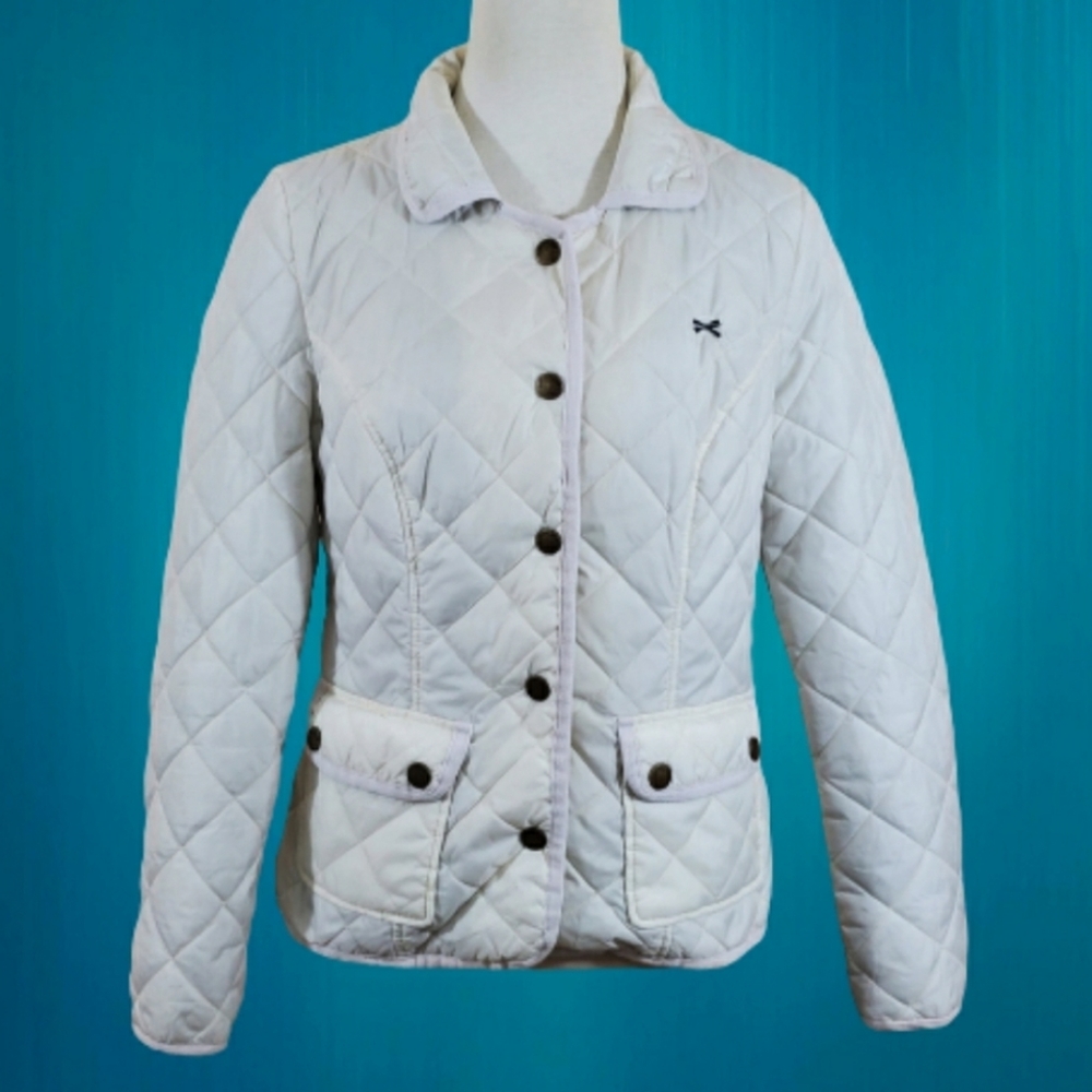 Tommy Hilfiger women's XL white quilted jacket